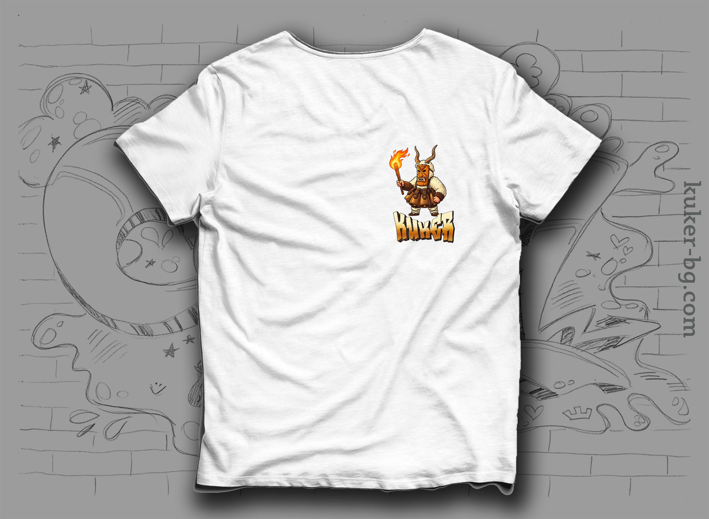 Тениска с кукер "KUKER"