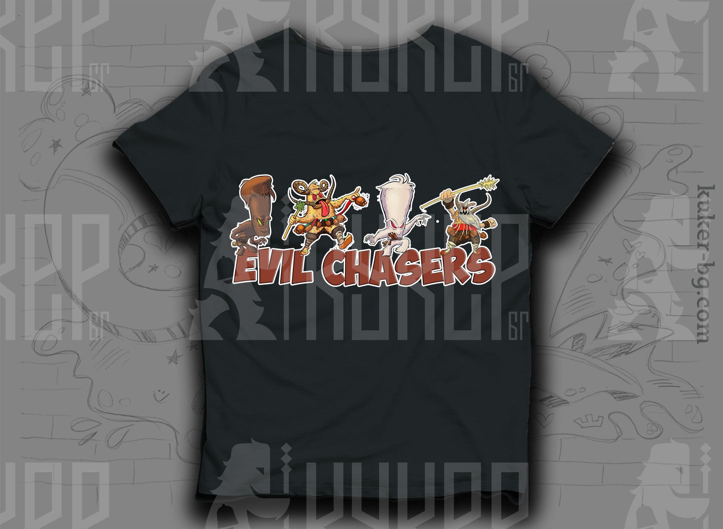 Evil Chasers Тениска