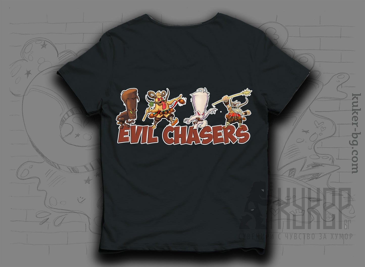 Evil Chasers Тениска
