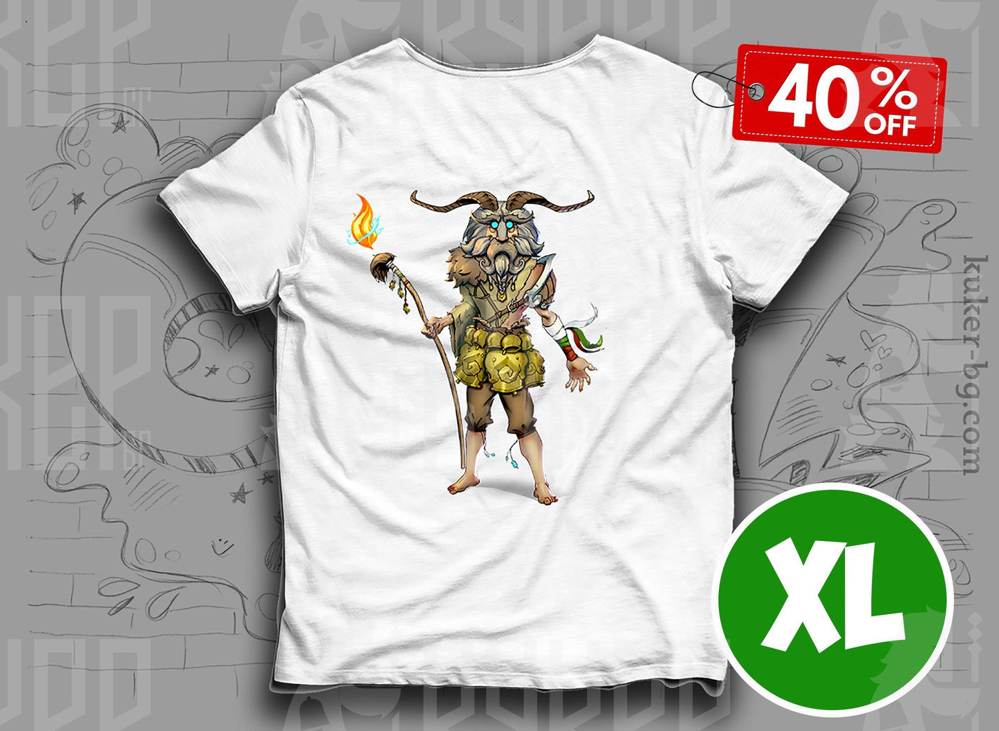 Тениска Факлоносец | 40% Намаление