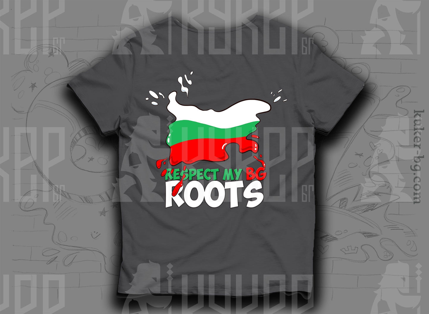 Respect my BG Roots T-shirt