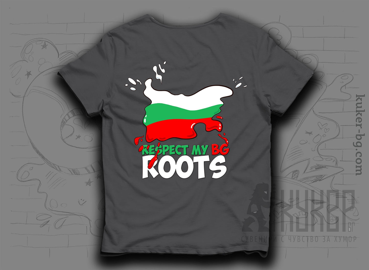 Respect my BG Roots T-shirt