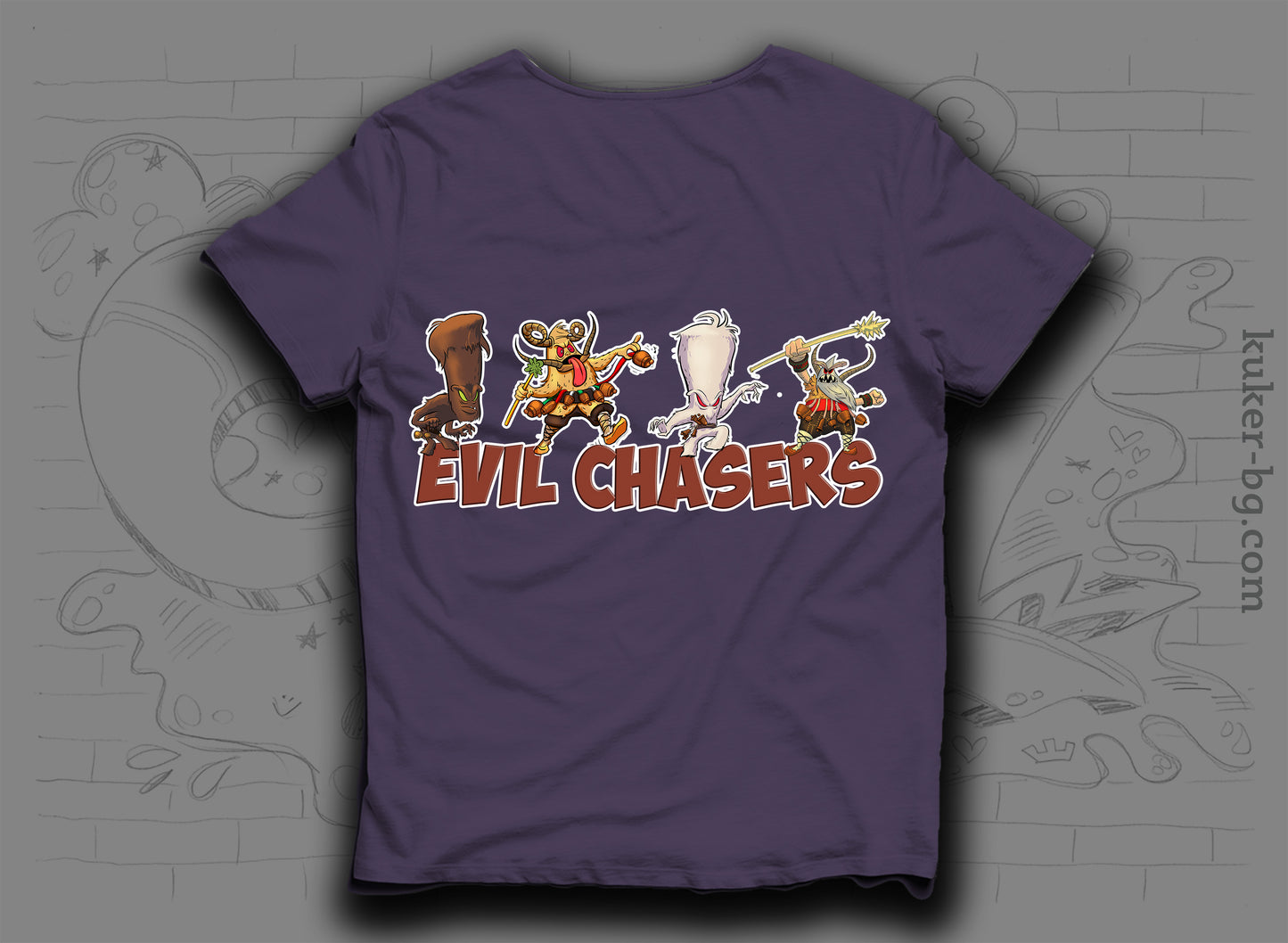 Evil Chasers Тениска