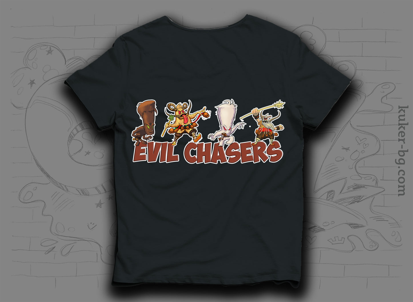 Evil Chasers Тениска