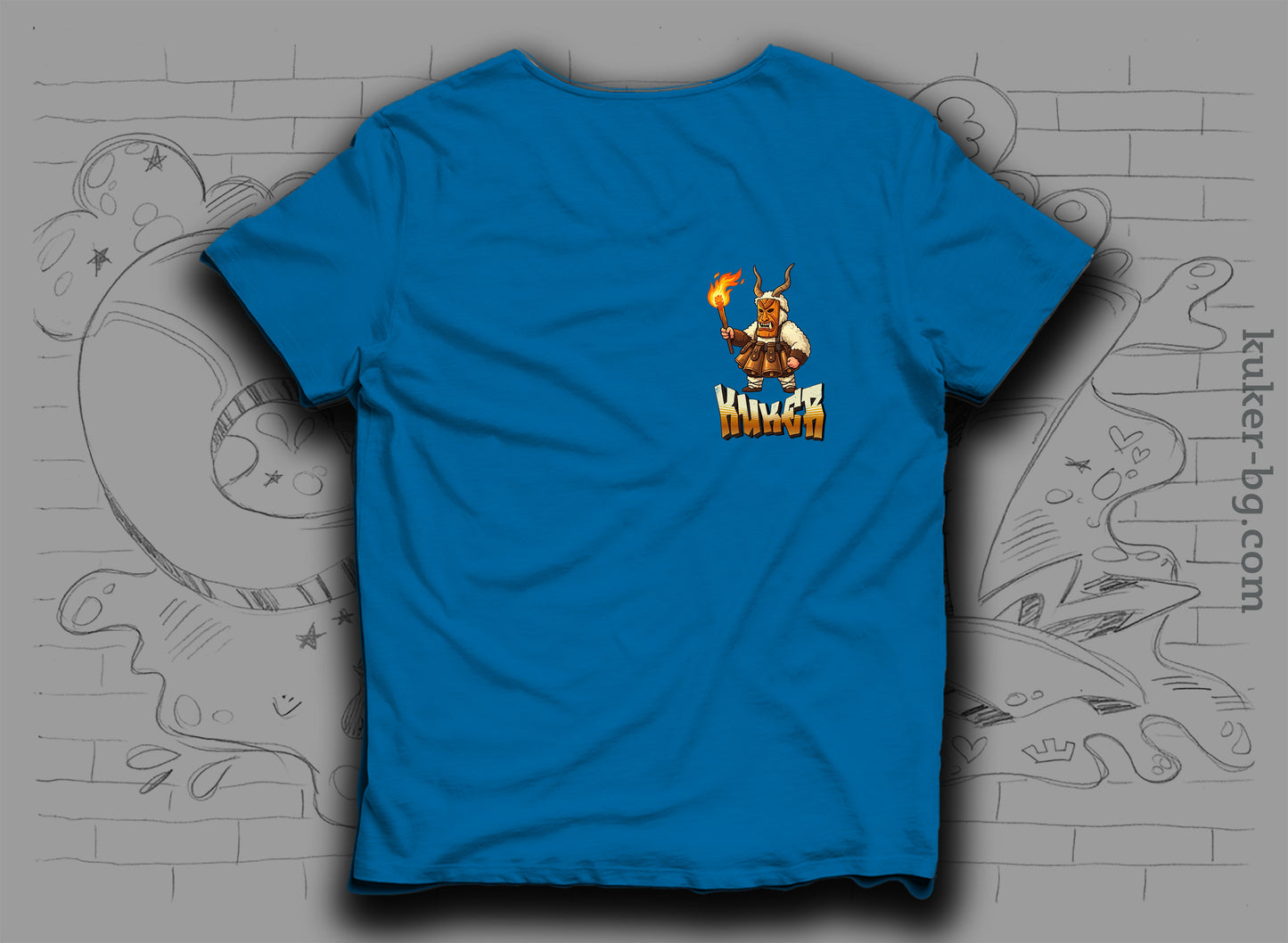 Тениска с кукер "KUKER"