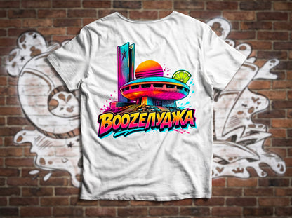 Тениска "BOOZEЛУДЖА" с Бузлуджа