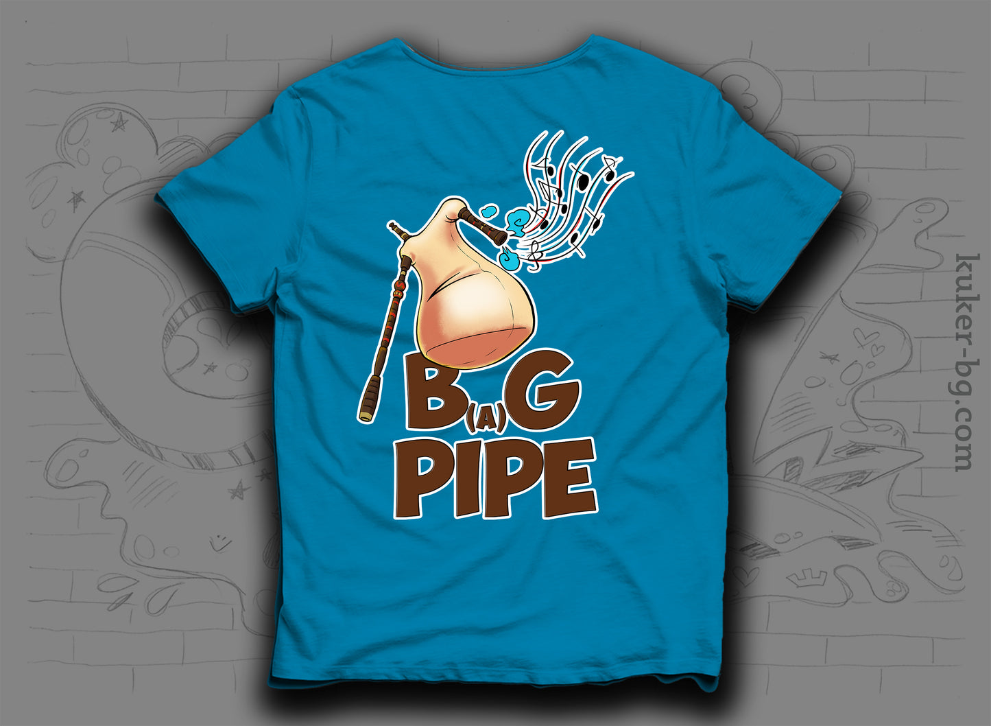 B(a)G Pipe T-shirt | 1st Version