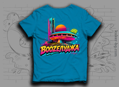 Тениска "BOOZEЛУДЖА" с Бузлуджа