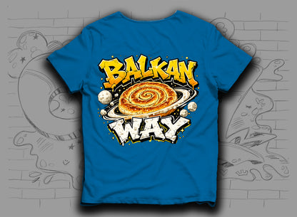 Тениска „Balkan way" с баница